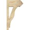 Ekena Millwork Funston Arts & Crafts Rough Sawn Outlooker, Douglas Fir, 8"W x 16"D x 28"H OUT08X16X28FST03RDF - alternate 2